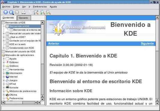 Ayuda KDE