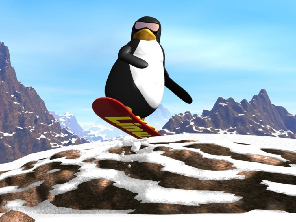 Snowboard-Tux-001